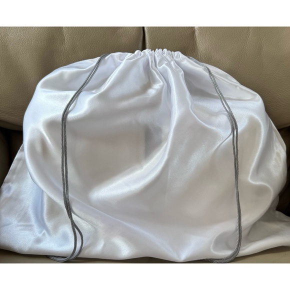 Authentic Vintage Gucci Web White Monogram Canvas Leather Flap Messenger Bag - Picture 11 of 12